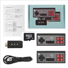 Беспроводная портативная ТВ-видео игровая консоль Y2 Plus USB со встроенными 621 классическими играми 4K 8 бит мини-консоль с поддержкой HD-выхода