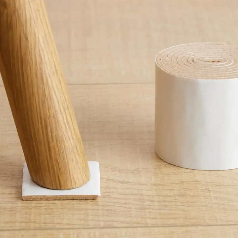 

1Roll 100cm Anti-slip Felt Furniture Leg Pad Self-Adhesive Mat Floor Protector Wear-resisting Table Sofa Leg Pads Chair Fittings