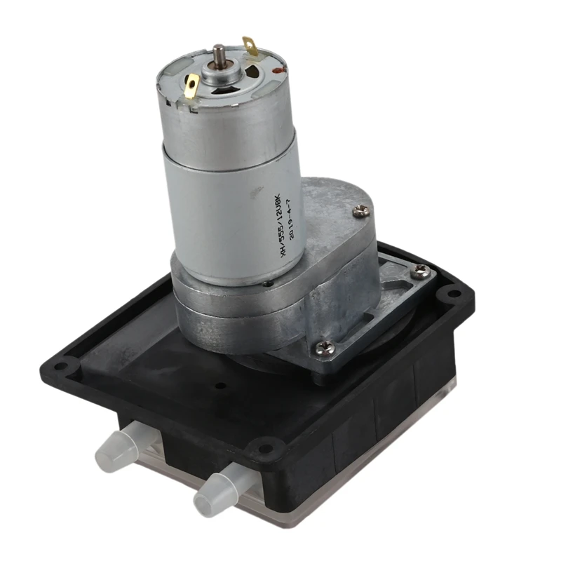 12V перистальтический насос микро-постоянный ток насос большой поток шланговый насос Быстрый Насос с мотором максимальный расход 2000 мл