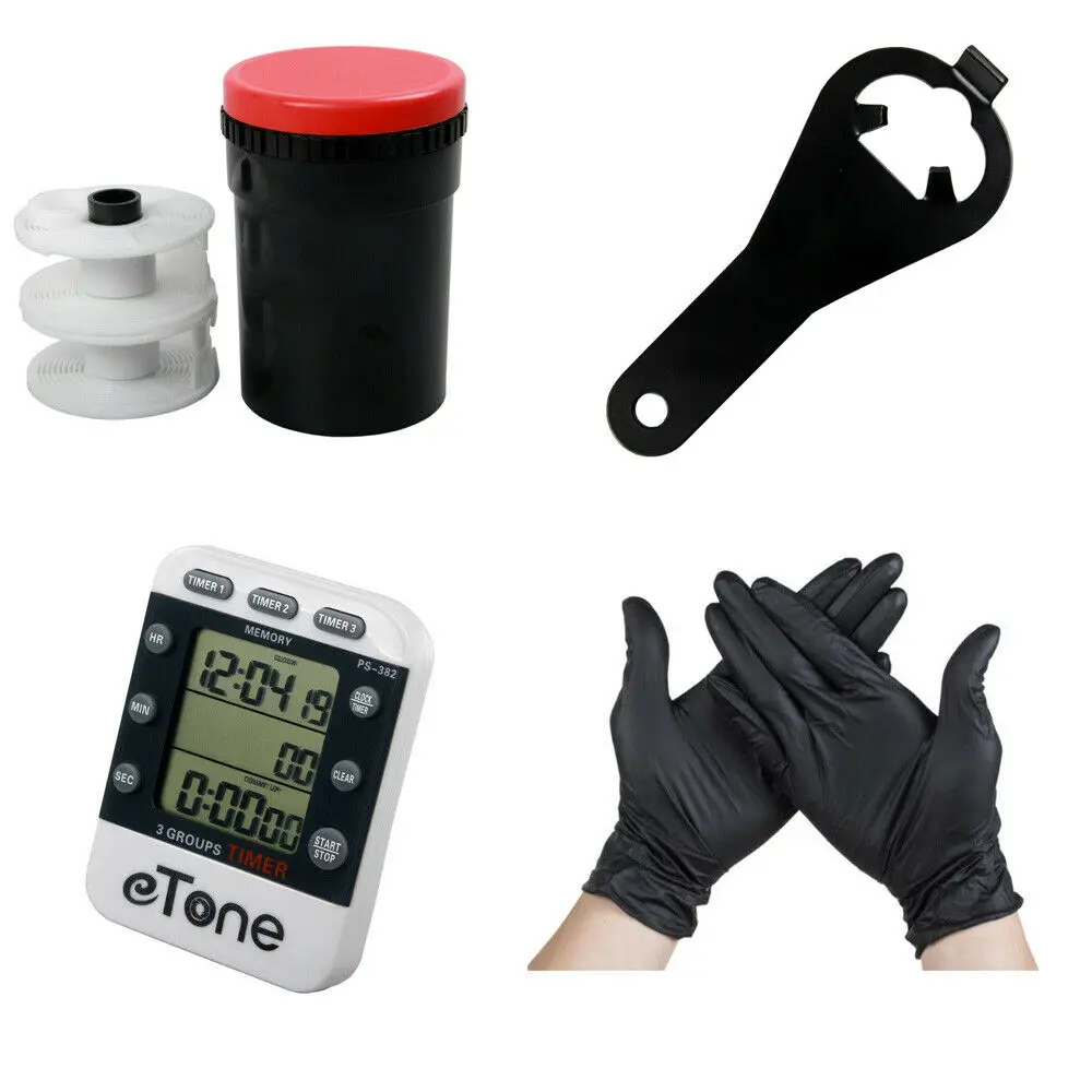 Набор для разработки резервуара darkкомнате пленка с отрицательной обработкой 120