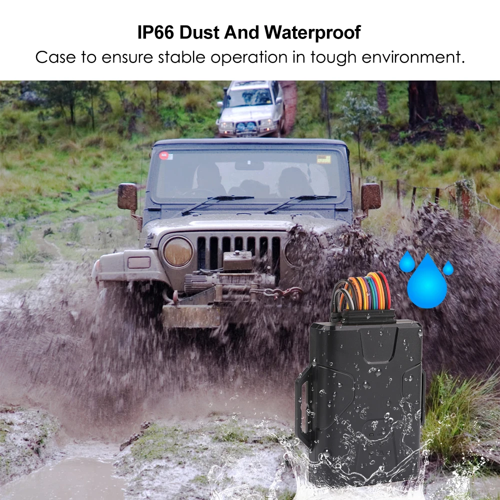 Автомобильный GPS трекер автомобильный водонепроницаемая сигнализация SOS