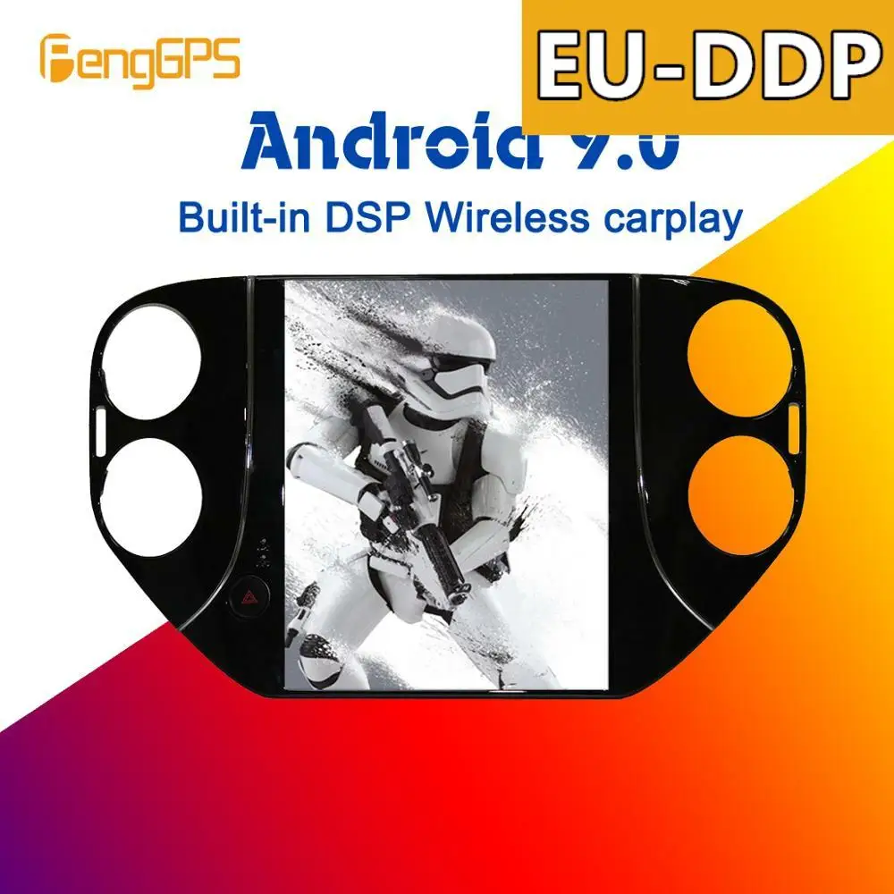 Автомобильный мультимедийный плеер для Volkswagen VW Tiguan 2010 - 2019 Android радио PX6 экран
