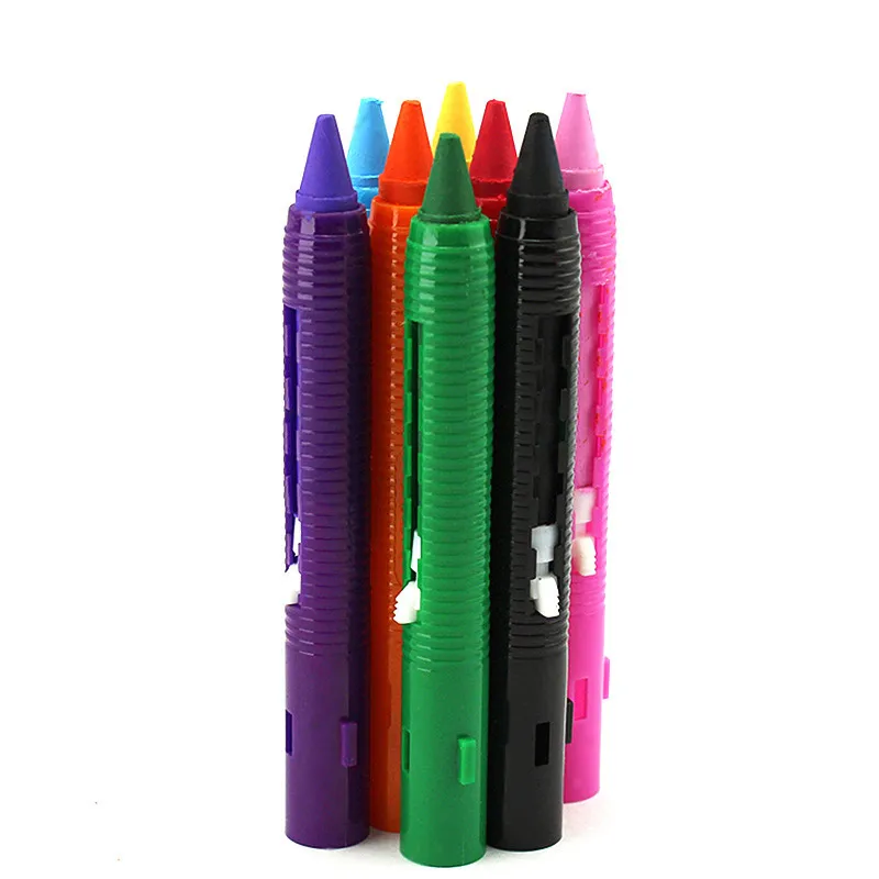 16 цветов краски для лица карандаши тела нетоксичные легко моющиеся масляные