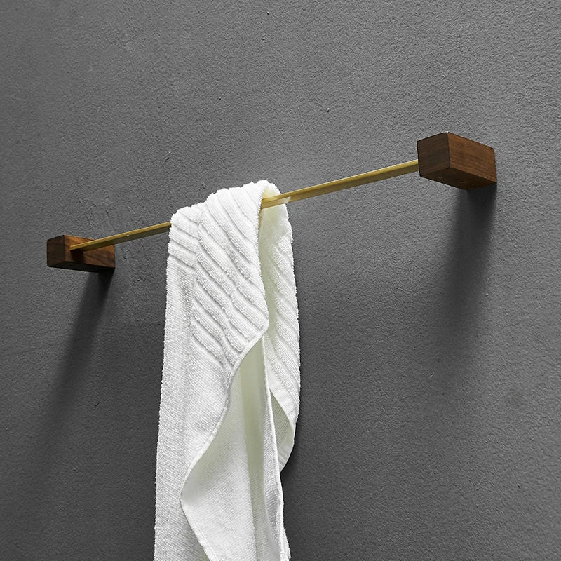 Одинарная вешалка для полотенец унитаза латунный держатель полка ванной
