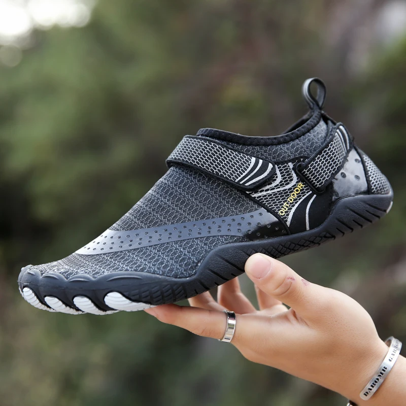 Hiking Shoes Men Waterproof Upstream Beach Slipper Barefoot Shoes Quick Dry Nonslip Aqua Shoes Unisex Breathable Sea Water Shoes