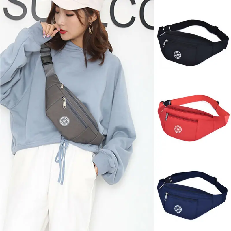 

2019 Brand New Sports Travel Bum Bag Money Waist Belt Fanny Pack HIP Money Pouch Pocket Wallet Waist Packs