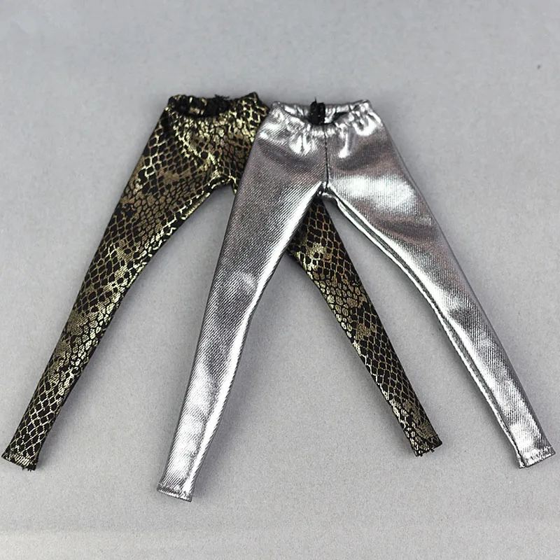 Модные узкие и тонкие сексуальные эластичные леггинсы брюки для Барби одежда 1/6