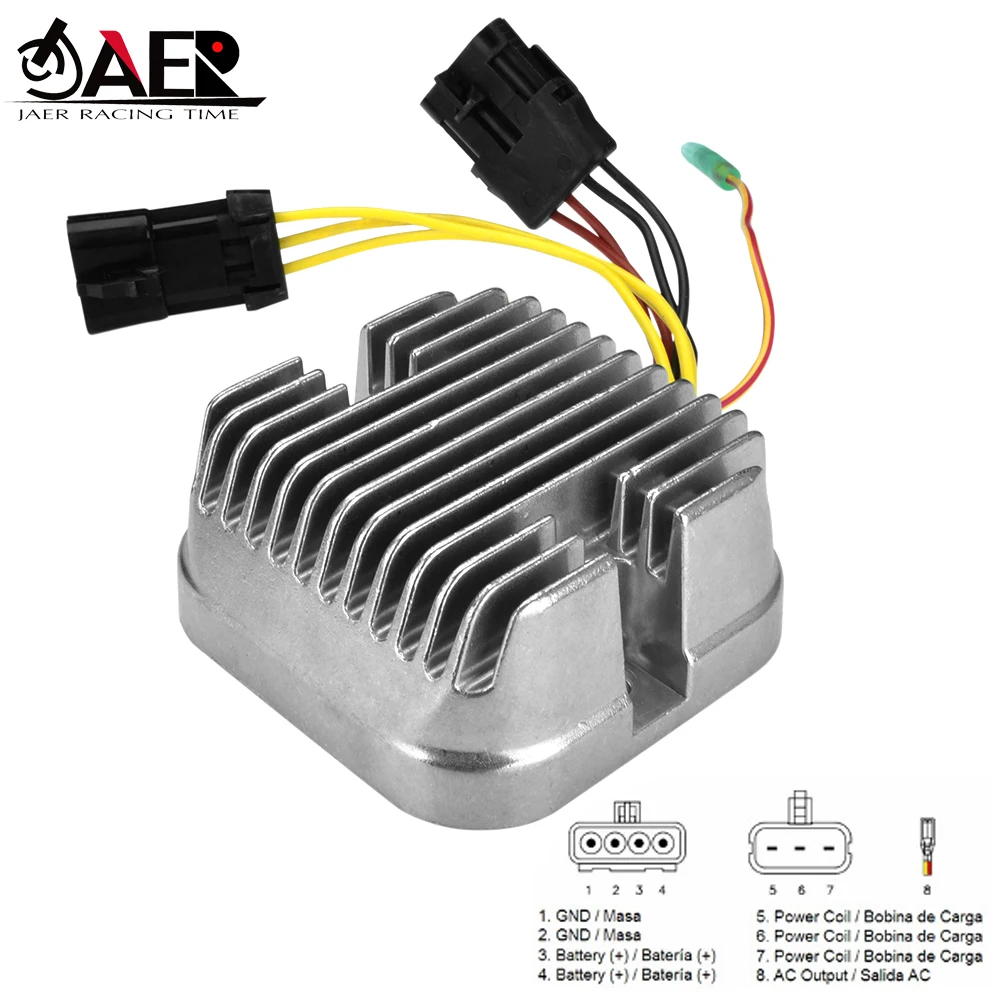 Регулятор выпрямителя JAER для Polaris 4011925 4012384 4011569 Ranger 500 700 XP EFI RANGER RZR 800 военный