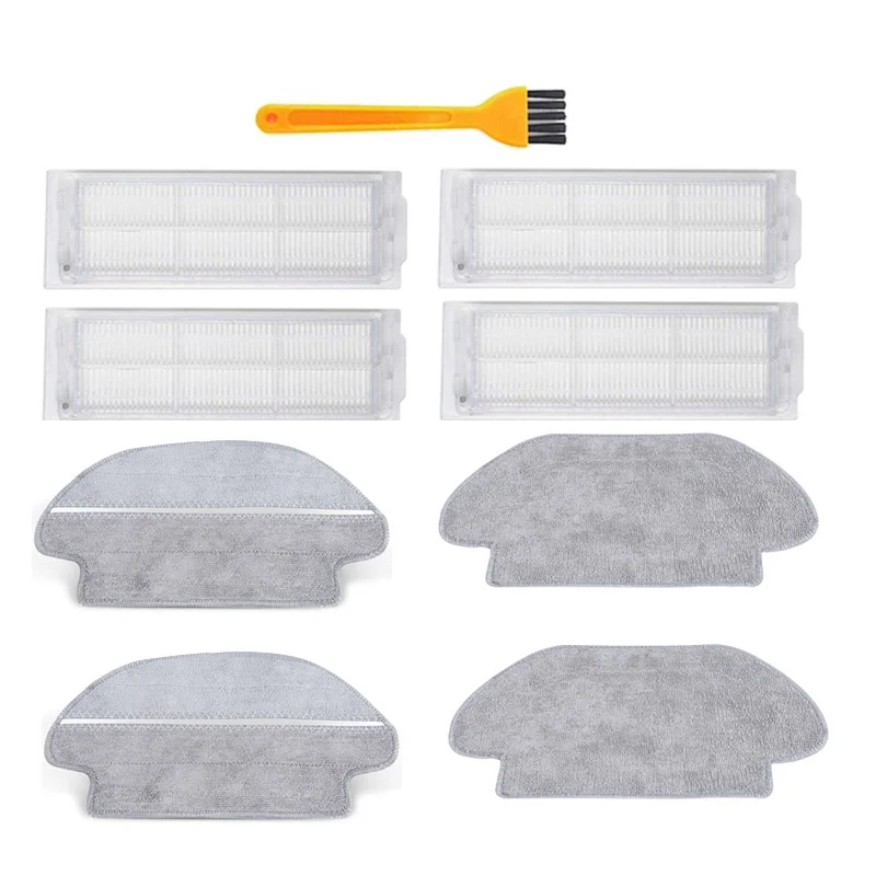 

HEPA фильтр Швабра Ткань для очистки экрана для Xiaomi Mijia STYJ02YM для Viomi V2 PRO V-RVCLM21B аксессуары робот-пылесос запчасти