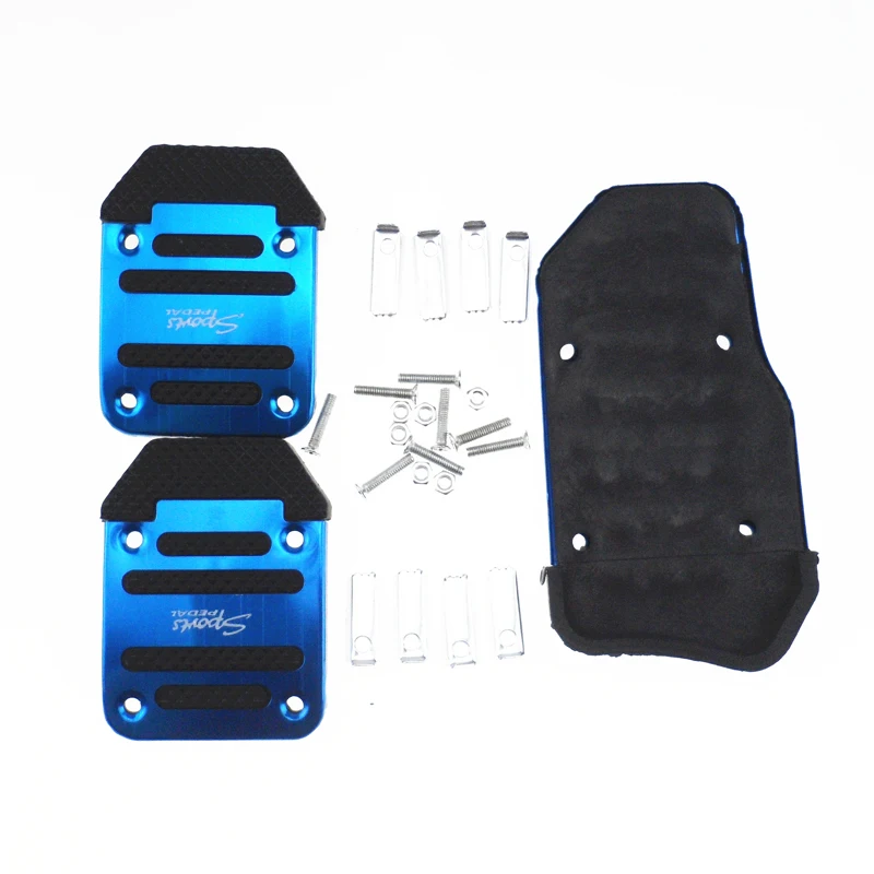 Универсальная алюминиевая Нескользящая Автомобильная педаль аксессуары для Ford