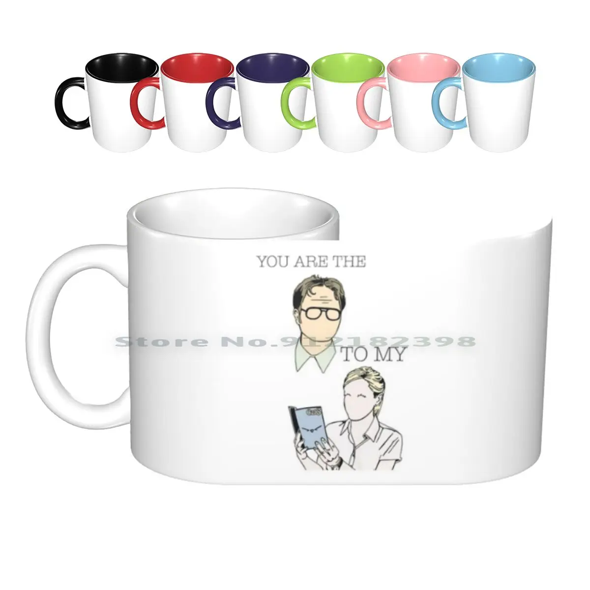 

The Office Dwight And Angela Ceramic Mugs Coffee Cups Milk Tea Mug The Office Dwight Schrute Angela Dwight And Angela Tv Show