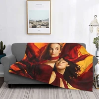 killing eve movie blanket bedspread bed plaid rug towel beach fleece blanket blankets for bed