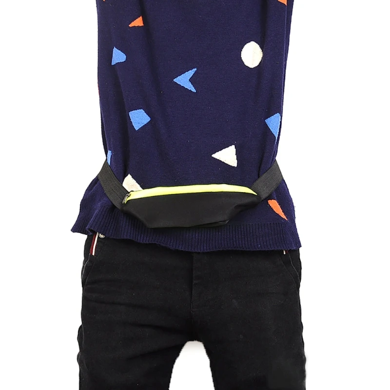 Водонепроницаемая эластичная сумка на молнии для мужчин и женщин маленькая