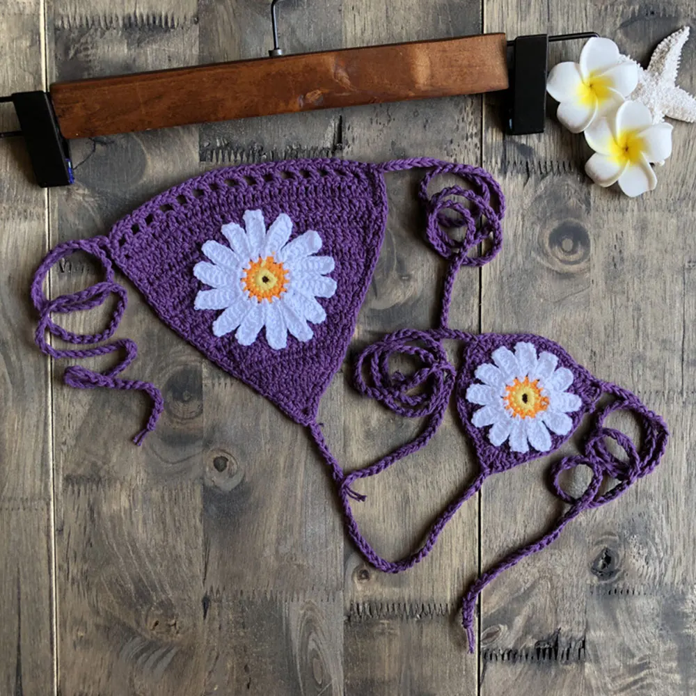 Женское сексуальное бикини купальник с подсолнухами раздельное женское нижнее