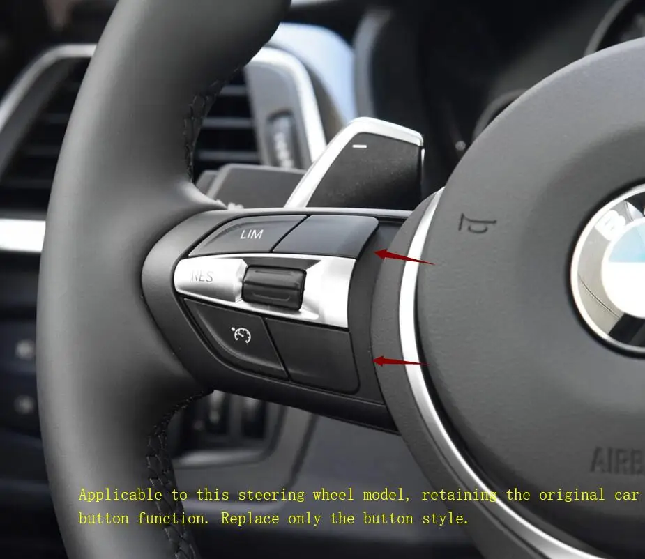 Кнопка переключения режима на руль автомобиля M1 M2 для BMW M3 M4 M5 M6 X5M X6M F80 F82 F83 F10 F15 F16