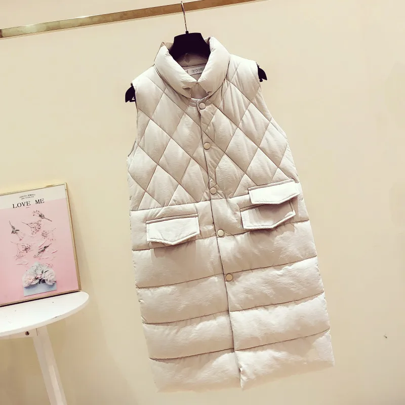 Женский зимний жилет осень 2020 женский повседневные теплые жилеты Хлопковые