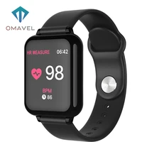 omavel b57 smartwatch pro waterproof sport smart watches for ios android phone fashion women mens watchbands dropshipping