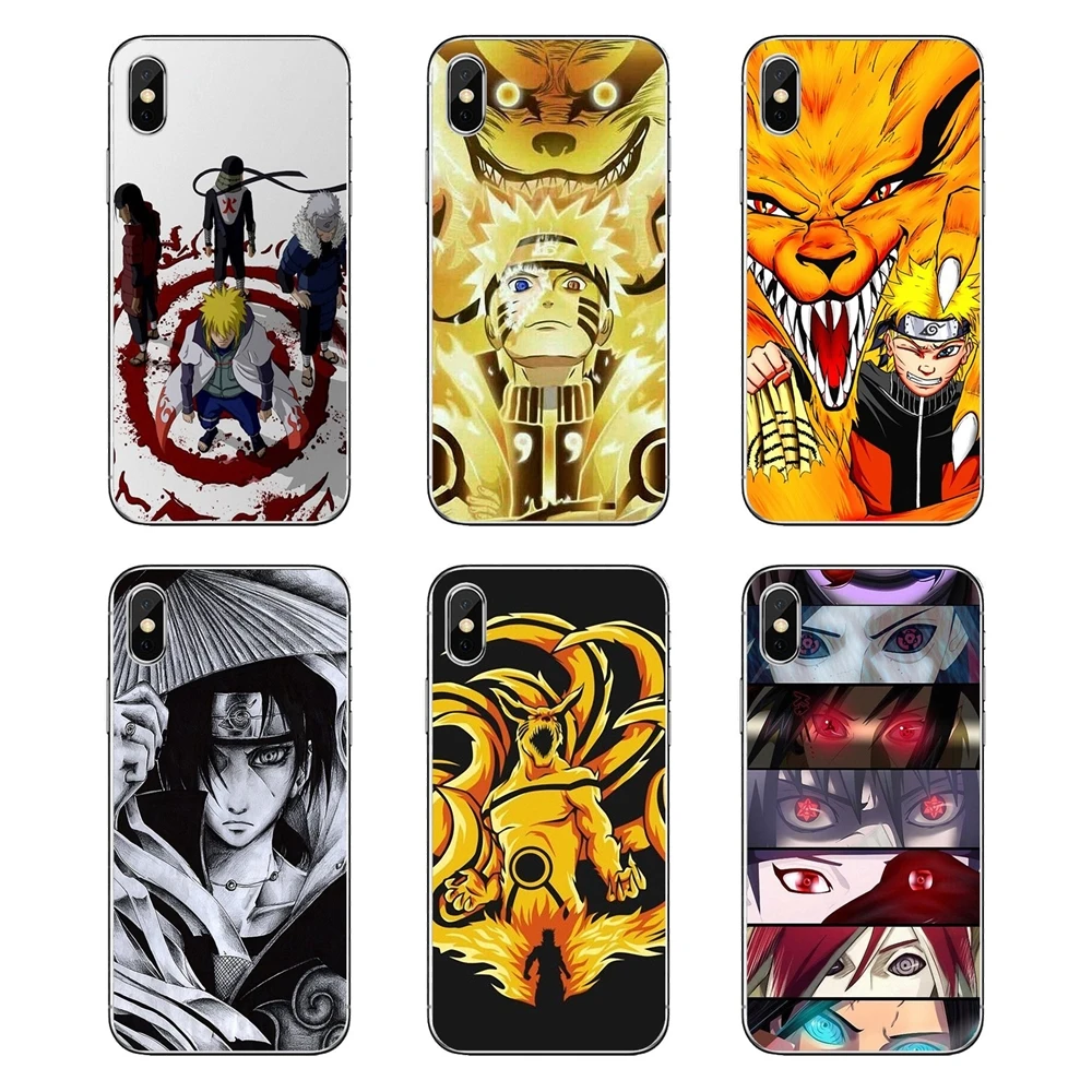 Anime itachi uchiha Naruto Soft Transparent Shell Covers For Xiaomi Redmi 4X S2 3S Note 3 4 5 6 6A Por Pocophone F1 Mi |