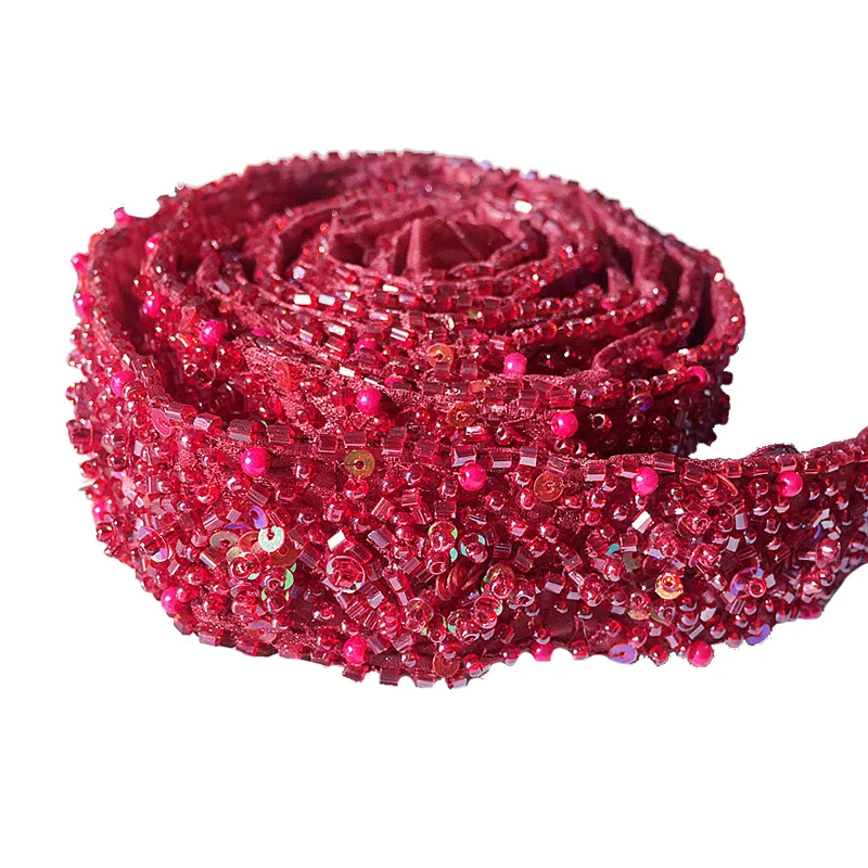 

Кружевное свадебное платье, 1 м, отделка бисером и бахромой для одежды, сумок, аппликации из бисера, заплатки, аксессуары для шитья занавесок