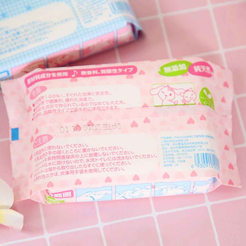 20 шт Портативные гигиенические влажные салфетки для домашних животных удаления