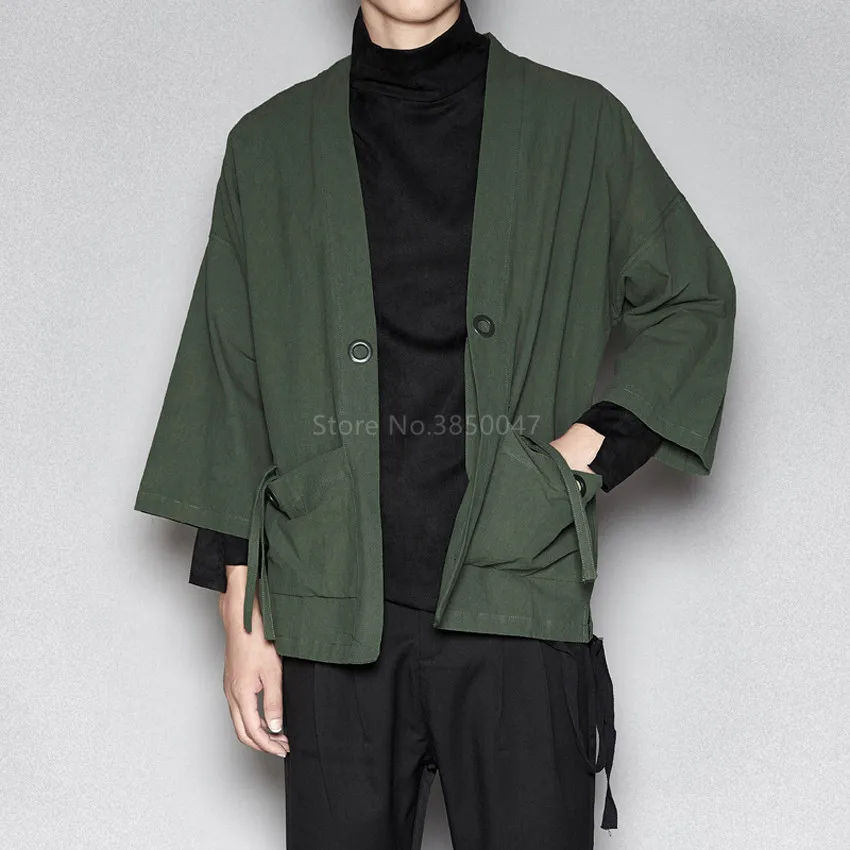 Кардиган-кимоно в японском стиле уличная одежда Харадзюку свободное винтажное