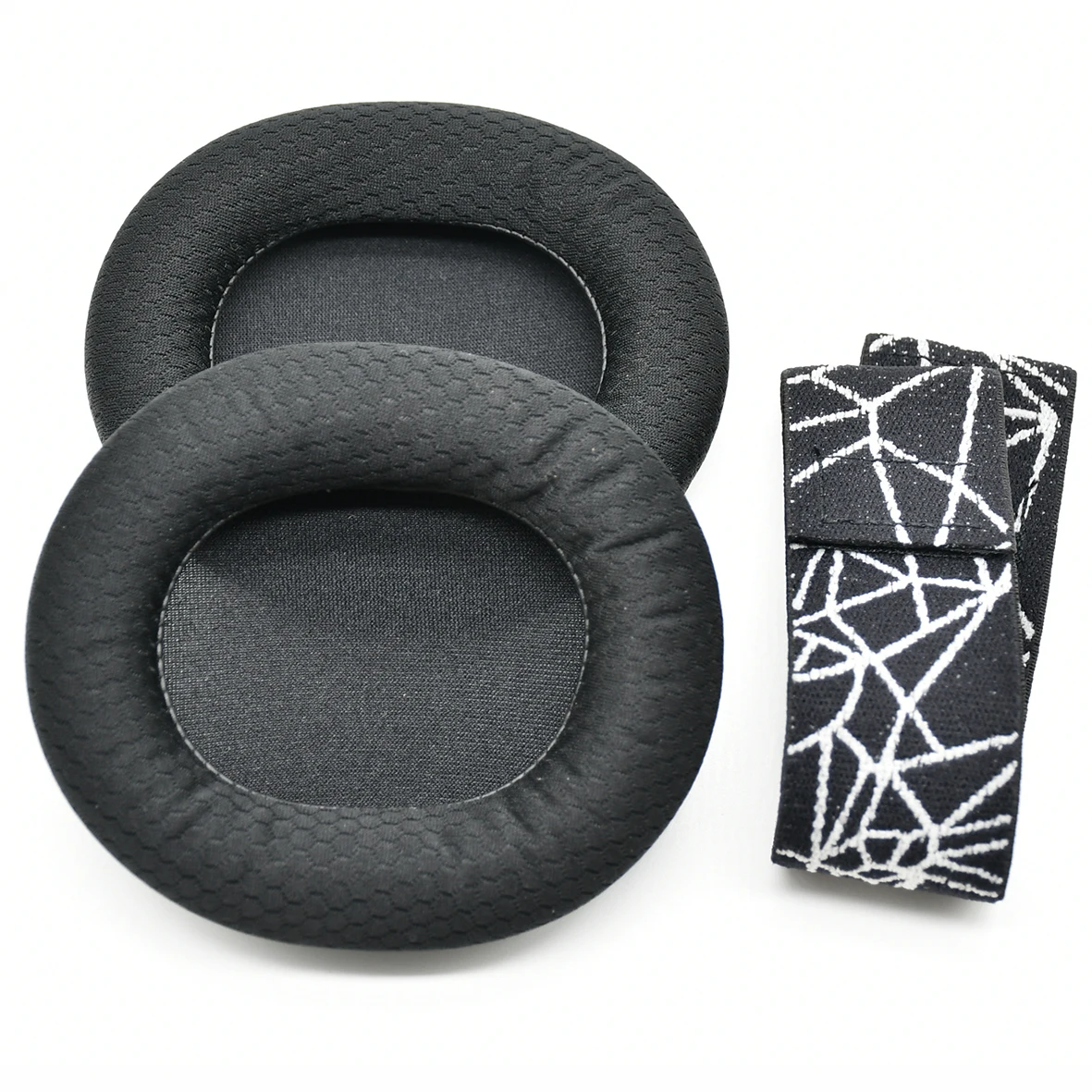 Сменная повязка на голову подушечки для ушей велюровая Подушка эластичная SteelSeries