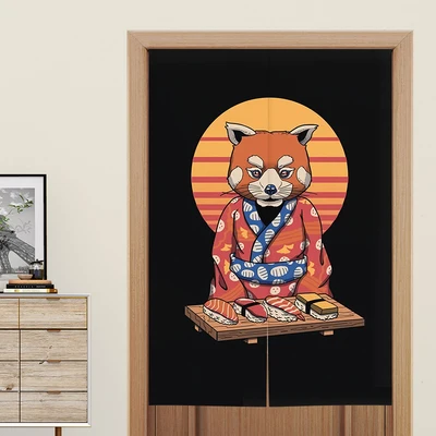 

Japanese Style decorative door curtain fabric cloth home screens partition bathroom sushi kitchen restaurant curtains