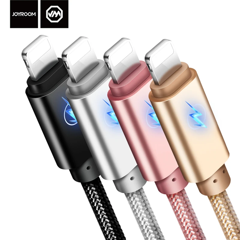 Умный светодиодный USB-кабель для быстрой зарядки и передачи данных зарядный