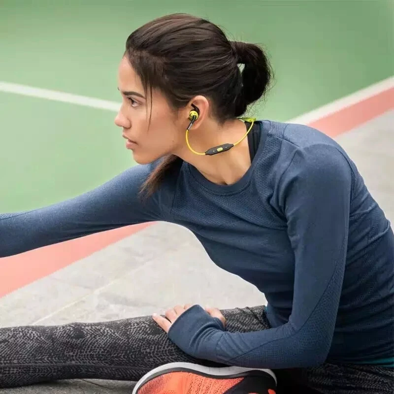 Original Philips SHQ6500 Neckband Bluetooth Wireless Headphones Earphone Bass Waterproof Headset with Microphone for Iphone X |