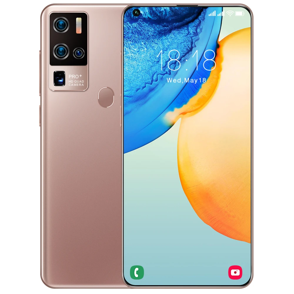 

X50PRO+ 7.3 Inch 12GB+512GB Fingerprint ID Mobile Phone MTK6889 10 Core Global Version 1440*3040 24MP+48MP 5800mAh Smartphone