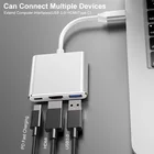 Кабель-адаптер 3,1 Type C-HDMI 4K, совместимый с Samsung, Huawei, iPad, MacBook, ASUS, USB, Xiaomi