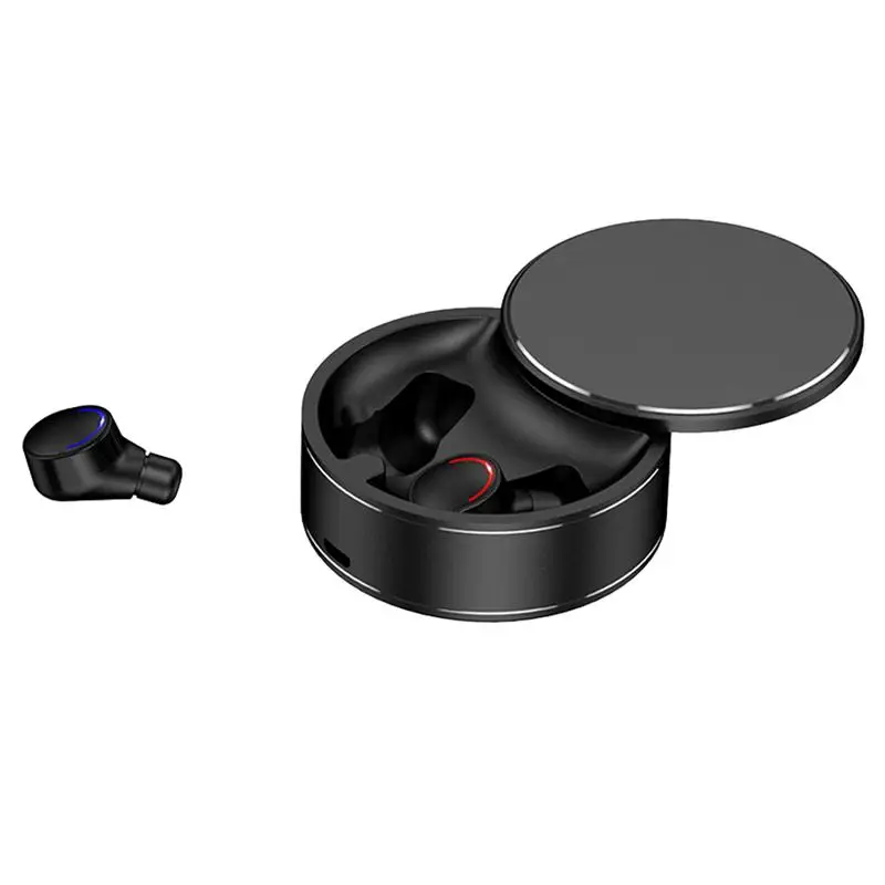 

1 Pair Mini Wireless Earphone Rotatable Stereo Headphone with Charging Box