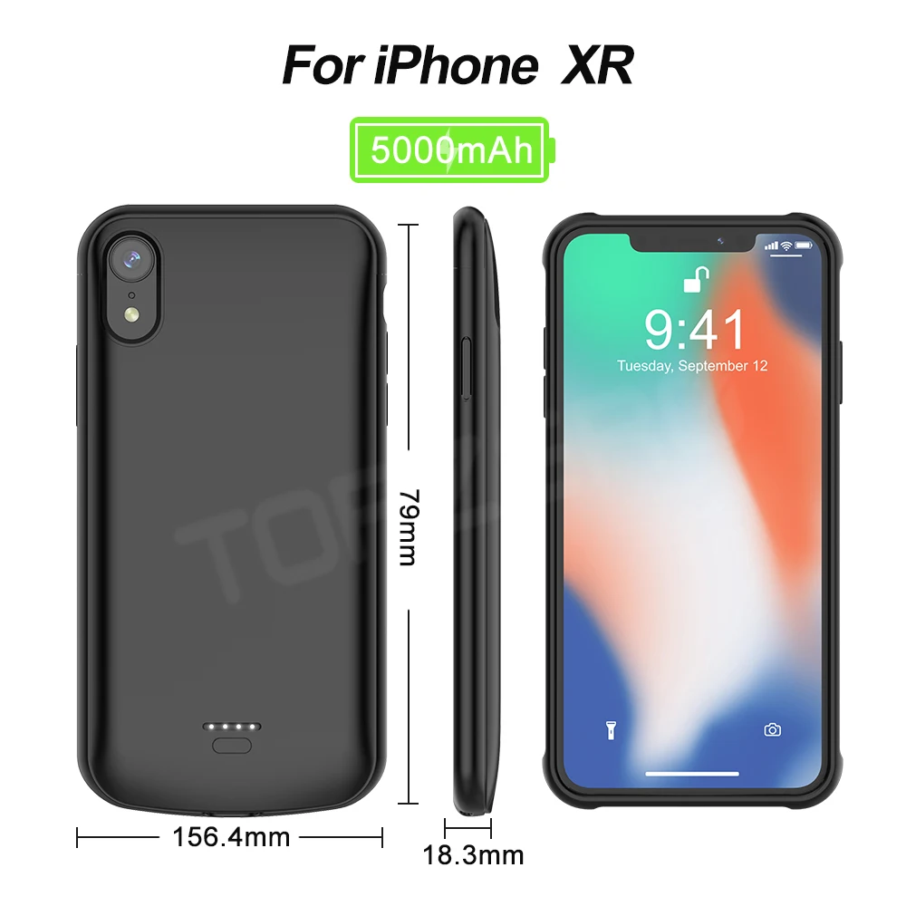 Зарядное устройство чехол для iPhone 5 5S SE 6 6S 7 8 Plus X XS XR XS MAX 11 Pro MAX Универсальное портативное зарядное устройство чехол