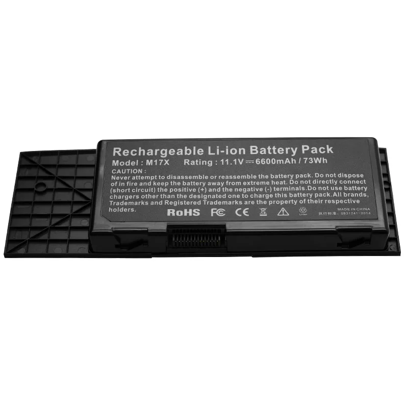 Apexway 6600mAh 9 cell Аккумулятор для ноутбука DELL BTYVOY1 Alienware 7xR3 MX 17xR4 318-0397 451-11817 7XC9N C0C5 M17X R3 R4 1