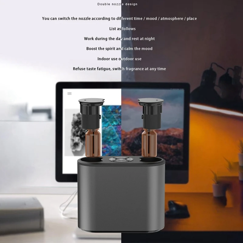 

ADiffuser Diffuser with Timer Ambient Light for Fragrance Home Hotel