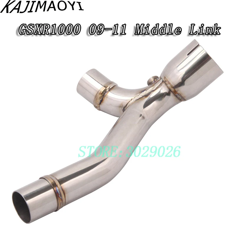 GSXR1000 GSX R1000 GSXR 1000 Модифицированная средняя звеньевая труба слипоны на полной