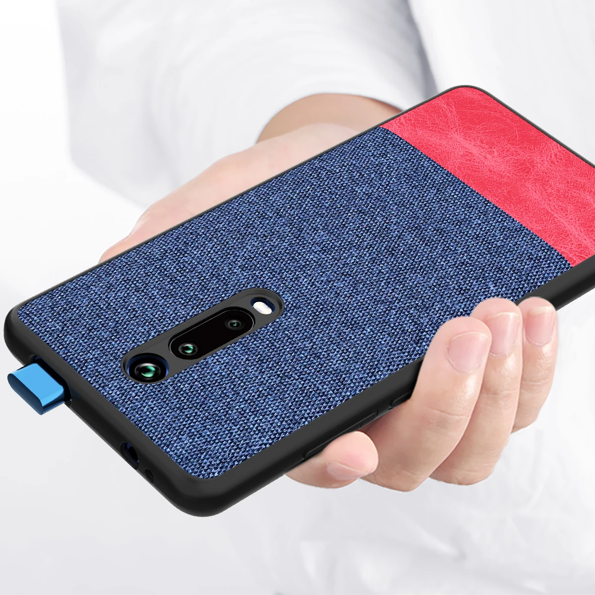Чехол для телефона Xiaomi Redmi K20 Pro Противоударная задняя крышка ткань силиконовый