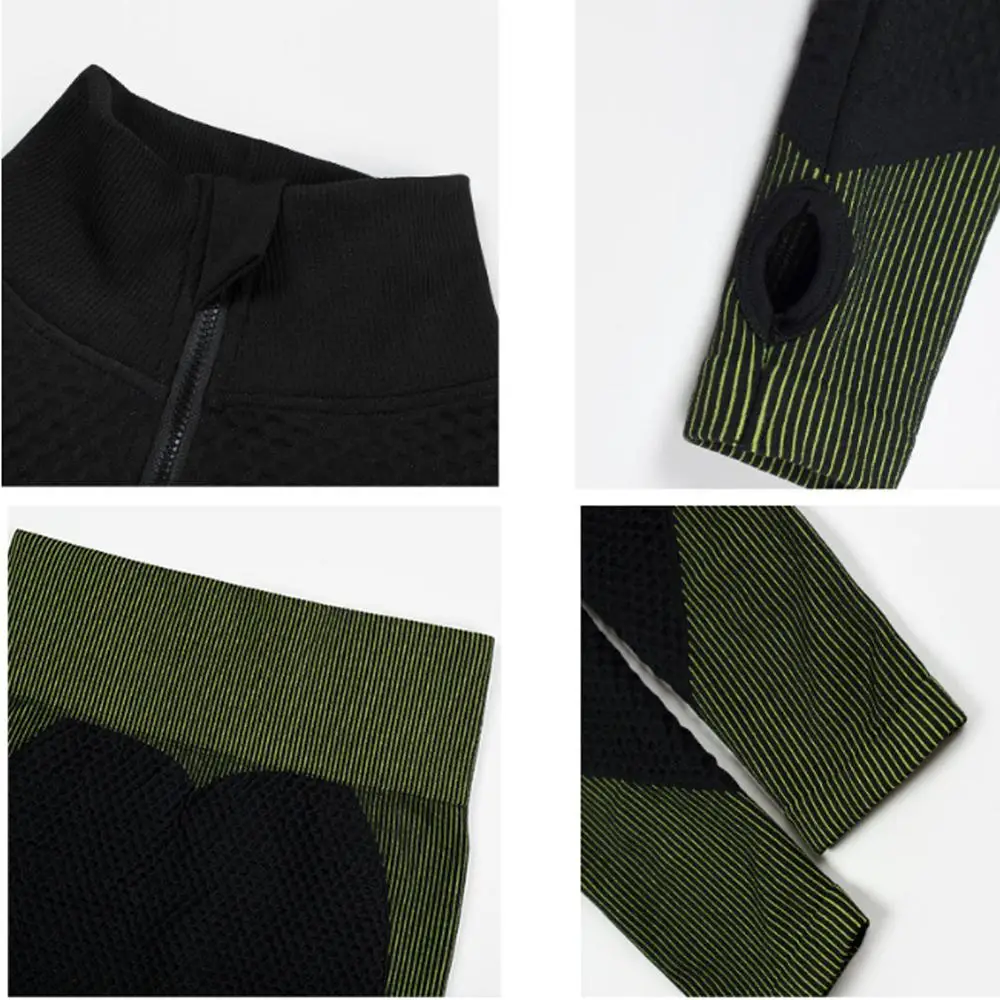 Женский комплект из 2 предметов для йоги спортивный костюм фитнеса тренировочная