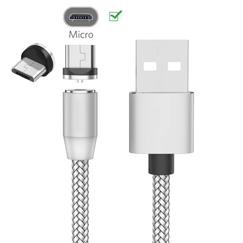 Магнитный зарядный кабель Micro USB для Samsung galaxy S4 S6 J3 J2 A2 Core J4 J5 J7 A3 A5 A7 2016|Зарядные