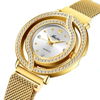 2020 luxury brand woman watch stainless steel wrist watch bling diamand bracelet waterproof loyal elegant female ladies watch