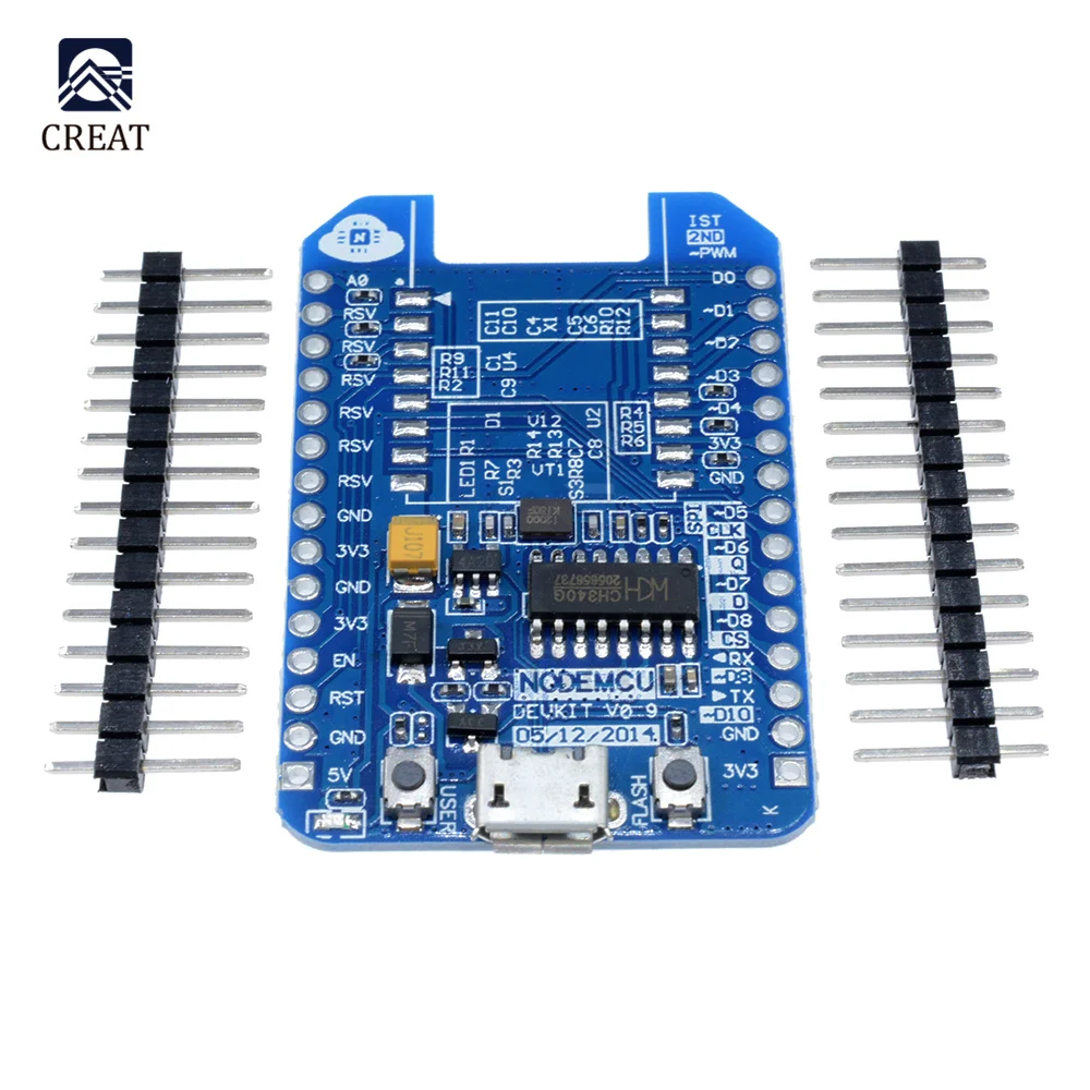 ESP8266 ESP-12E/ESP-12F WiFi модуль CH340 CH340G NodeMCU конвертер адаптер Базовая плата для Arduino IoT Micro USB
