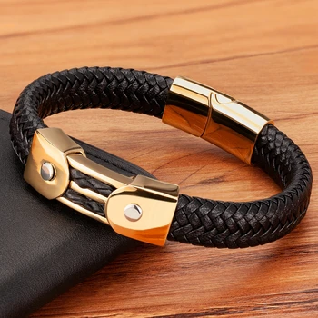 Classic Design Leather Bracelet 4