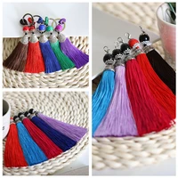 hot new fashion diy jewelry accessories tassel with key ring lobster clasp car bag pendant multicolor handmade gifts wholesale