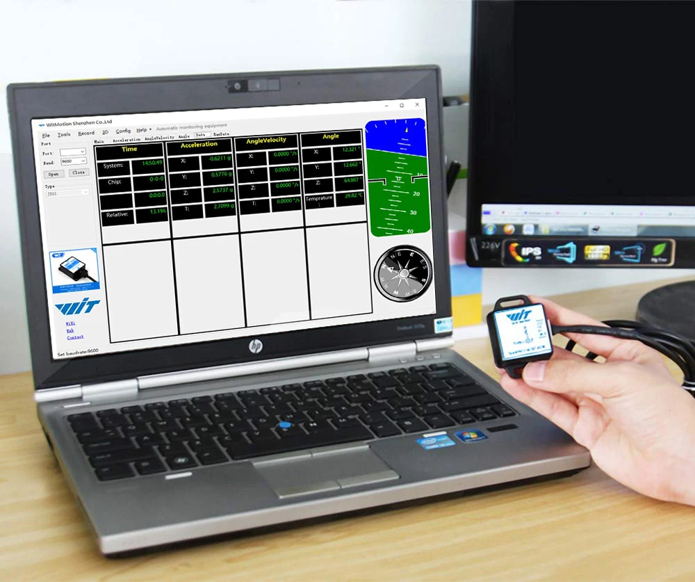 WitMotion WT61C IMU 6 оси Сенсор угол наклона (н ролл шаг) + разгон гироскоп MPU6050 уклономер