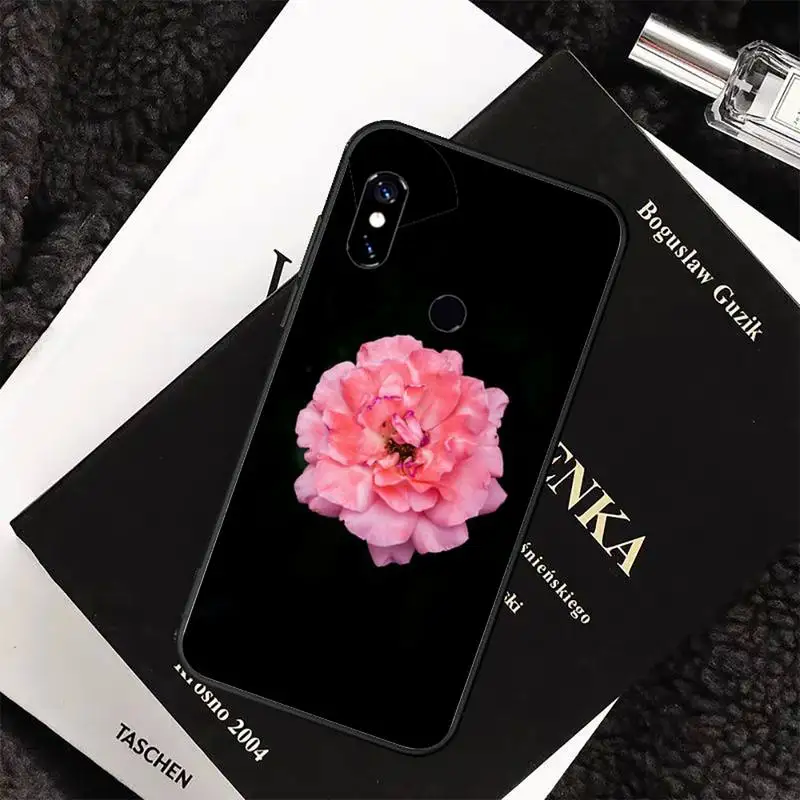

Elegant Pink Purple Peony Flower Phone Case For Xiaomi Redmi 4x 5 plus 6A 7 7A 8 mi8 8lite 9 note 4 5 7 8 pro