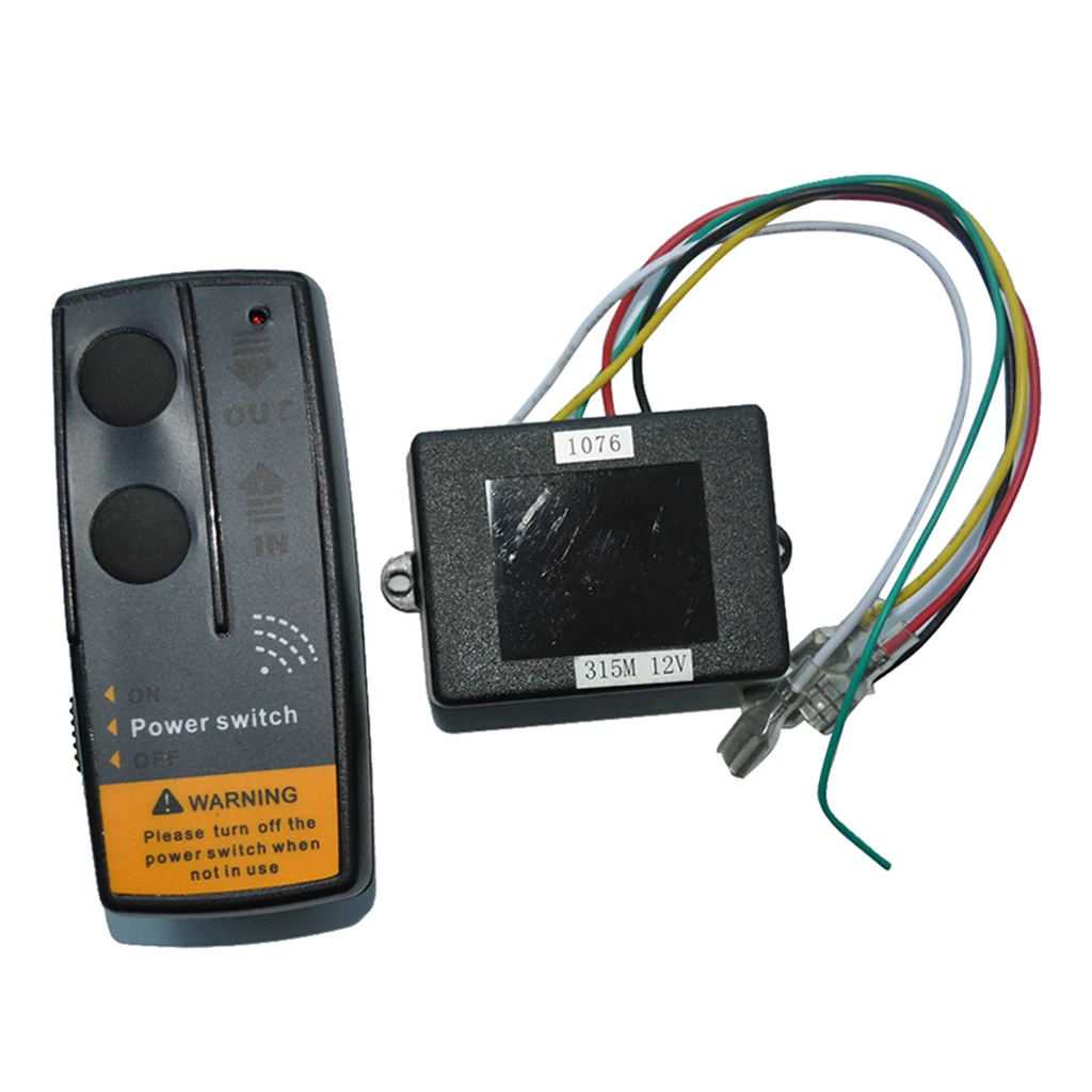 

1 Set Fishing Boat Anchor Remote Windlass Wireless Switch Kit Parts Durable