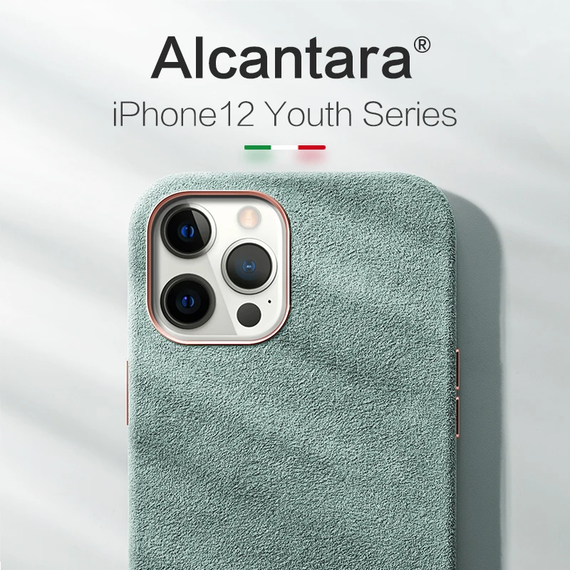 

Молодежная серия, чехол с алькантарой для iPhone12 12Pro 12ProMax 12Mini, чехол для телефона, чехол для телефона
