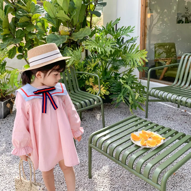 Новое поступление весеннее хлопковое Повседневное платье принцессы в Корейском