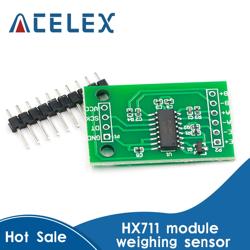 Двухканальный HX711 взвешивания Давление Сенсор 24 бит точность A/D модуль для Arduino DIY