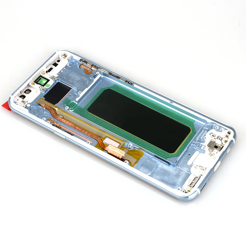 Небольшая сжечь тени AMOLED LCD для SAMSUNG Galaxy S8 G950F плюс G955F ЖК дисплей с рамкой